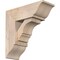Ekena Millwork Balboa Traditional Smooth Bracket w/ Offset Brace, Douglas Fir, 7 1/2"W x 20"D x 20"H BKT0806X20X20BOA01SDF - alternate 1